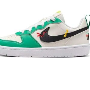 Nike Court Borough Low Recraft Art Teacher Doodle Colorful Sneakers Women's 8.5